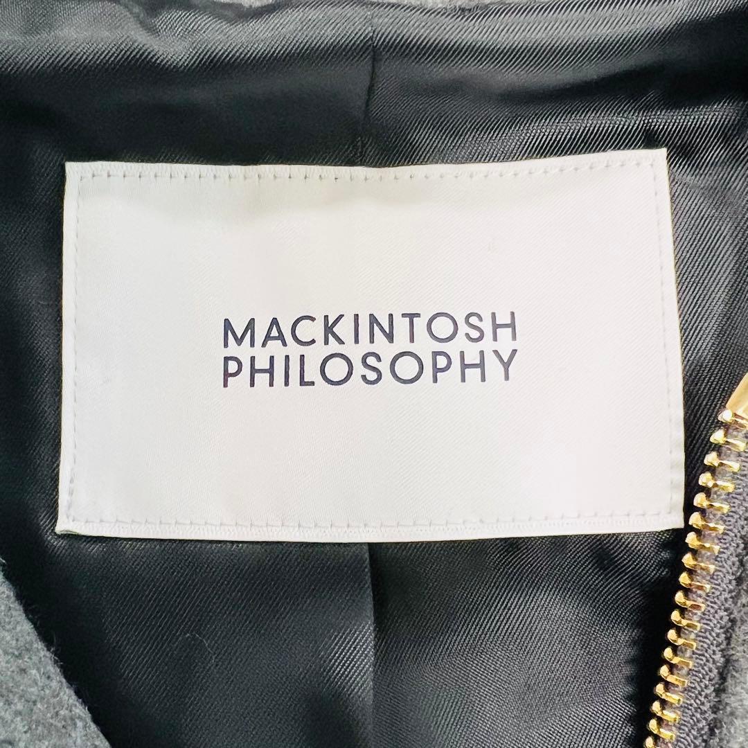 新品タグ　25aw マッキントッシュフィロソフィー　ショートビーバーフードコート