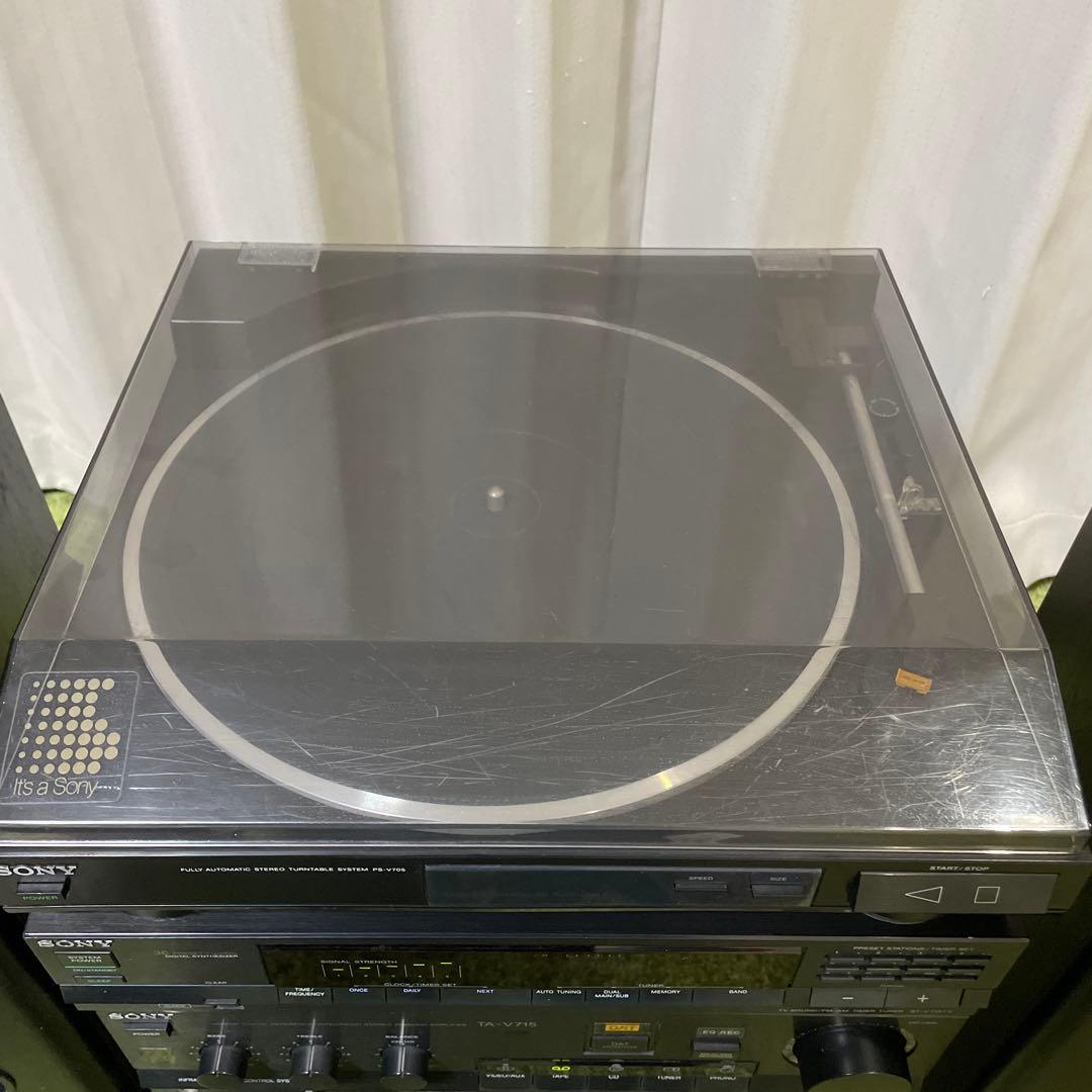 【ジャンク】SONY システムコンポ セット ST-V715TV TA-V715