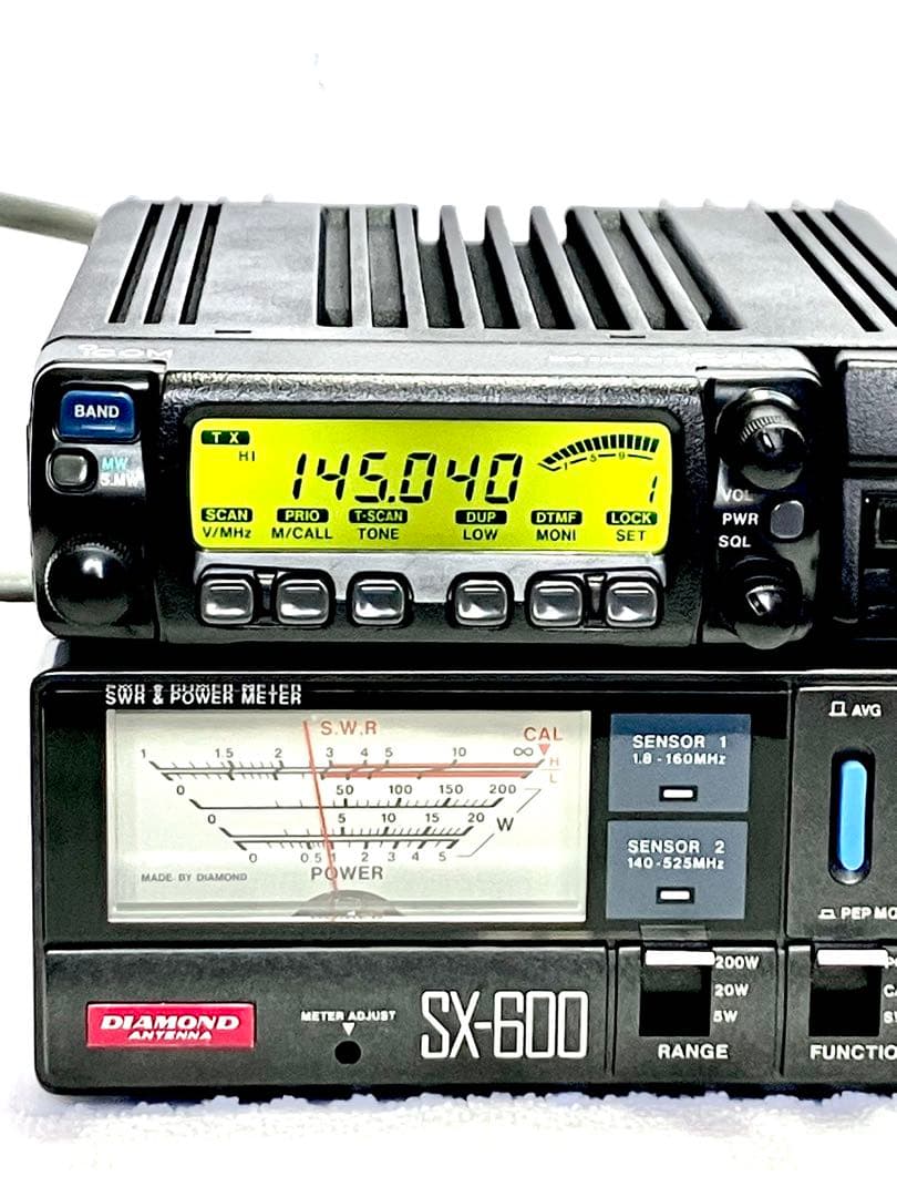 アイコム IC-207 20w アマチュア無線機　トランシーバー