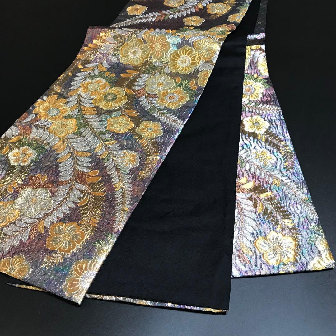 ［6466］袋帯 美品 辻ヶ花 金銀糸 六通 逸品 正絹 着物 フォーマル