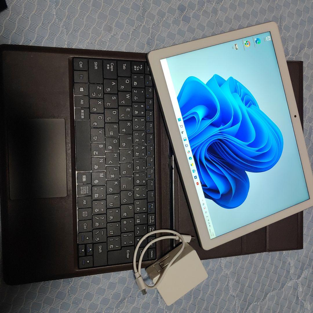 mouse 12型 Windows 11タブレット本体＋キーボードケース 再値下