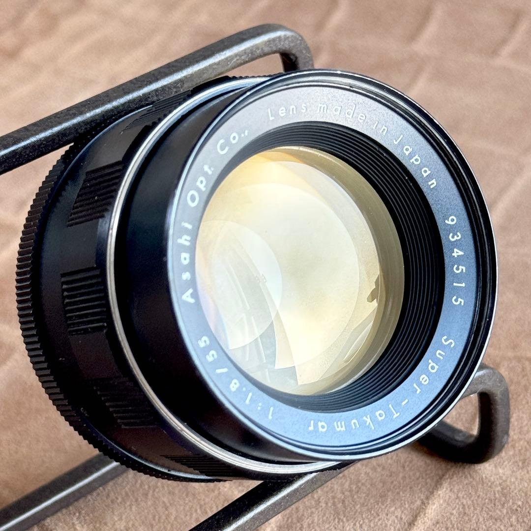 極美フレア_作例有✨ PENTAX スーパータクマー 55mm f1.8 前期型