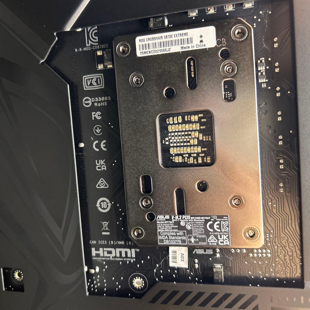 ROG CROSSHAIR X870E EXTREME AMD AM5 マザー