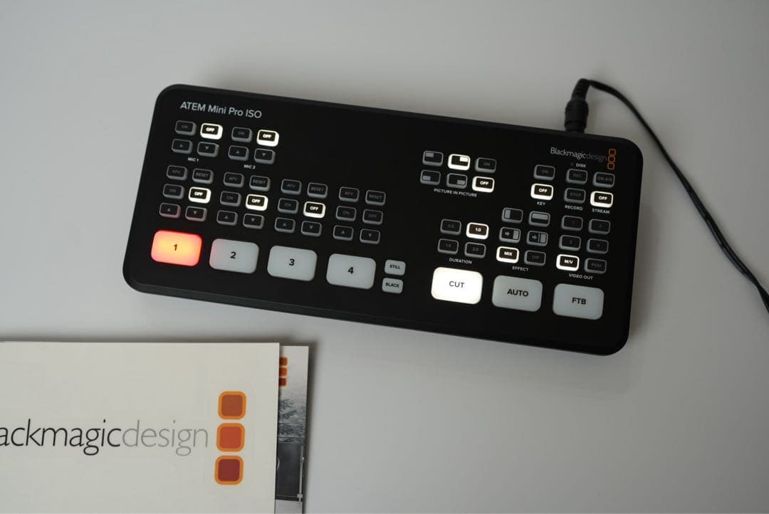 【美品】ATEM Mini Pro ISO