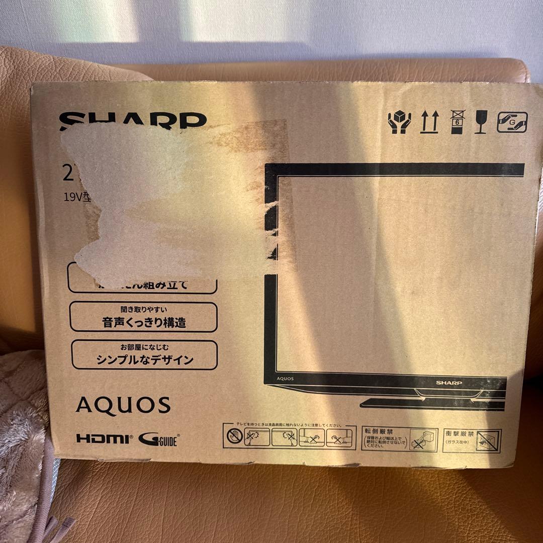SHARP AQUOS 19V型テレビ 2T-C19DE-B