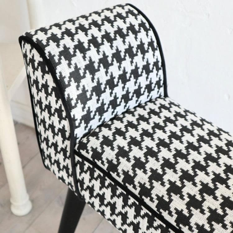 千鳥格子 スリムスツール 小型