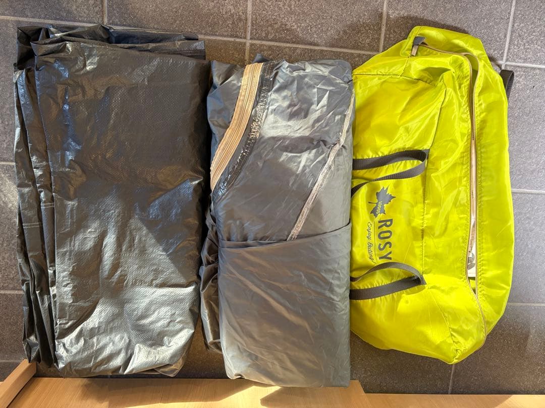 【美品】ガイロープ変更済み LOGOS（ロゴス）ROSY ドゥーブルXL-BJ