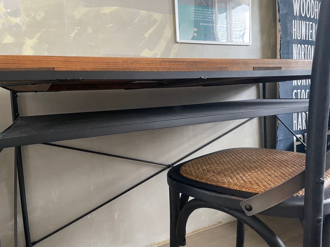 東馬 KeLT 古木風アイアンデスク