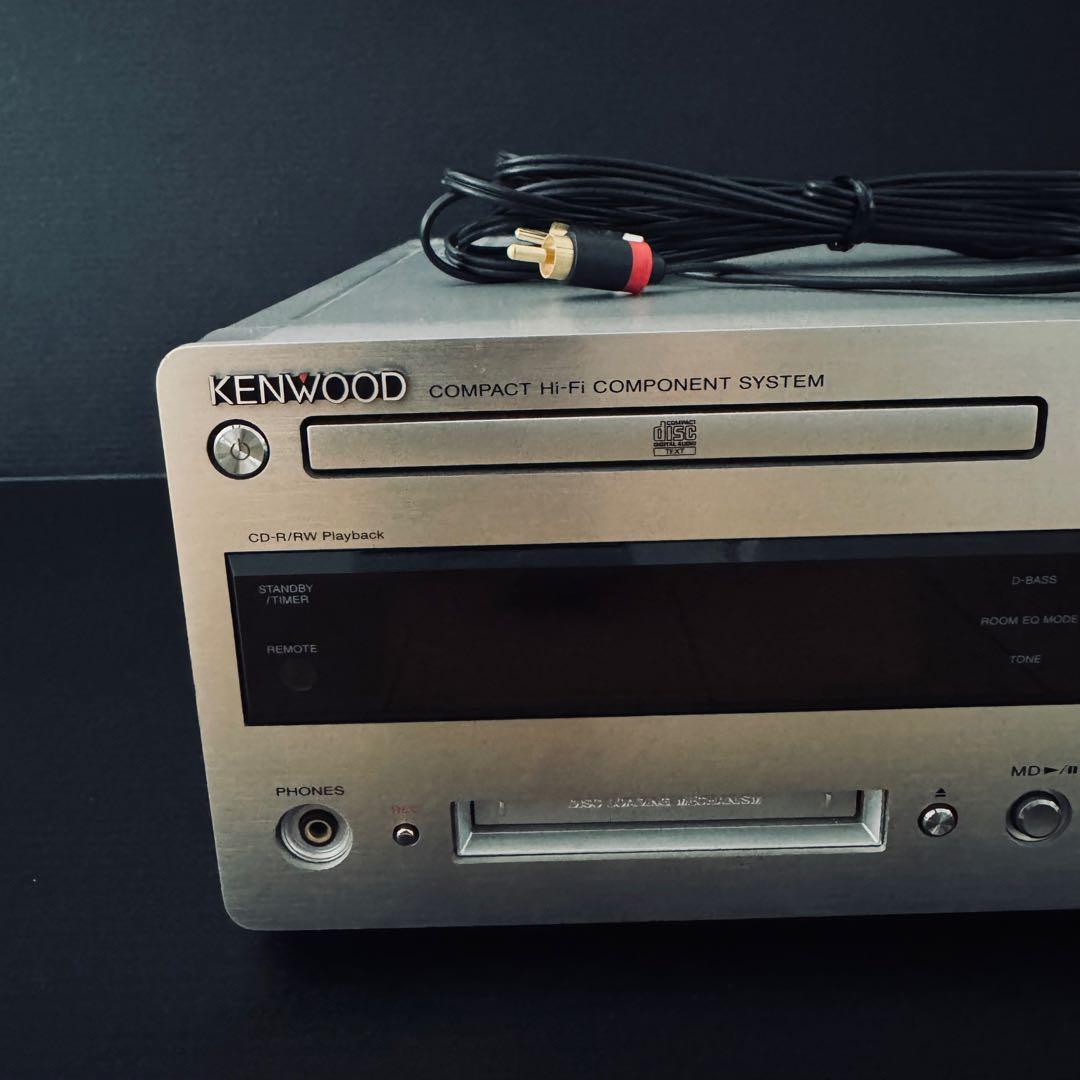 【美品】KENWOOD R-K700 CD MDレシーバー 本体＋リモコン