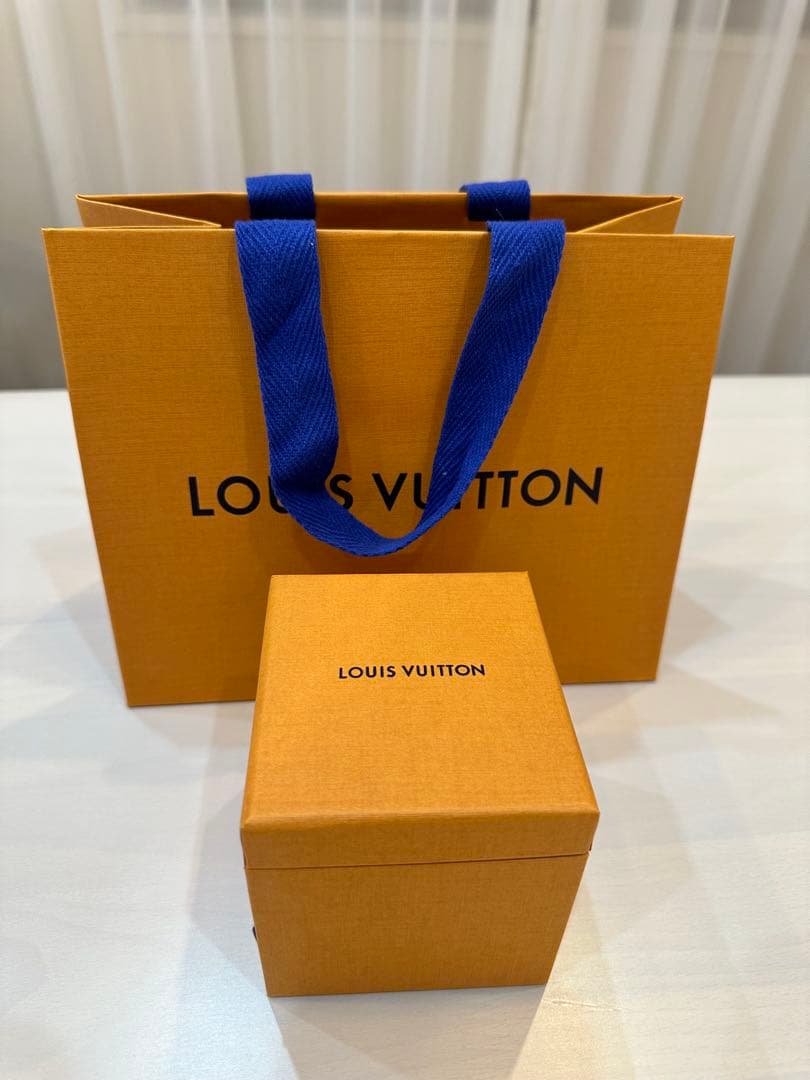 さざみな　ルイヴィトン　イエローゴールド　ダイヤモンド　片耳ピアス　K18