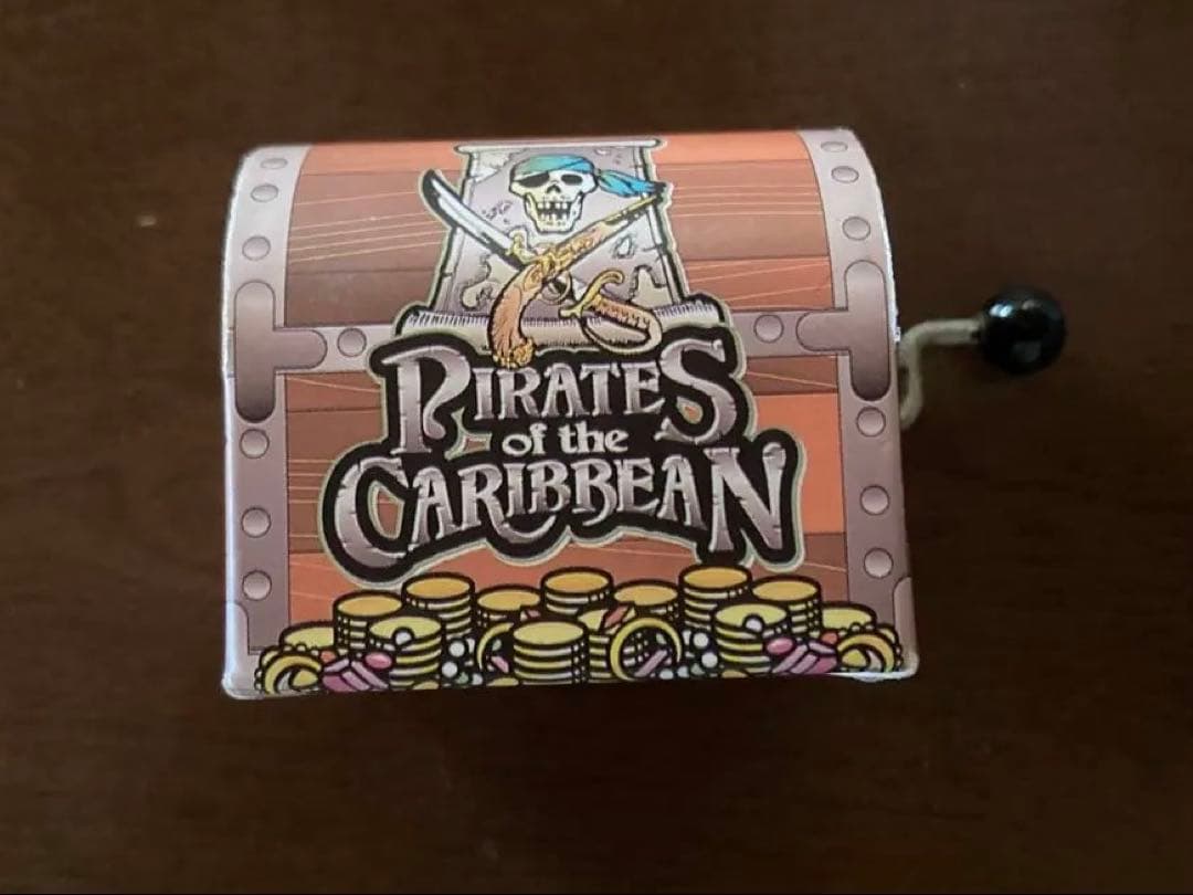 カリブの海賊オルゴール（ディズニーランドで25年ほど前に購入）