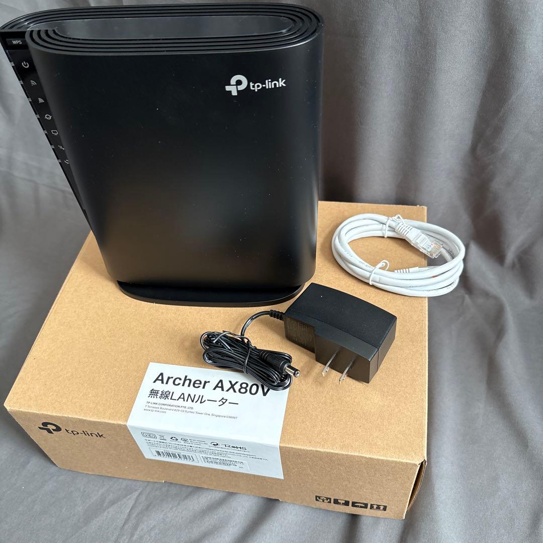 TP-Link 無線LANルーター Archer AX80V