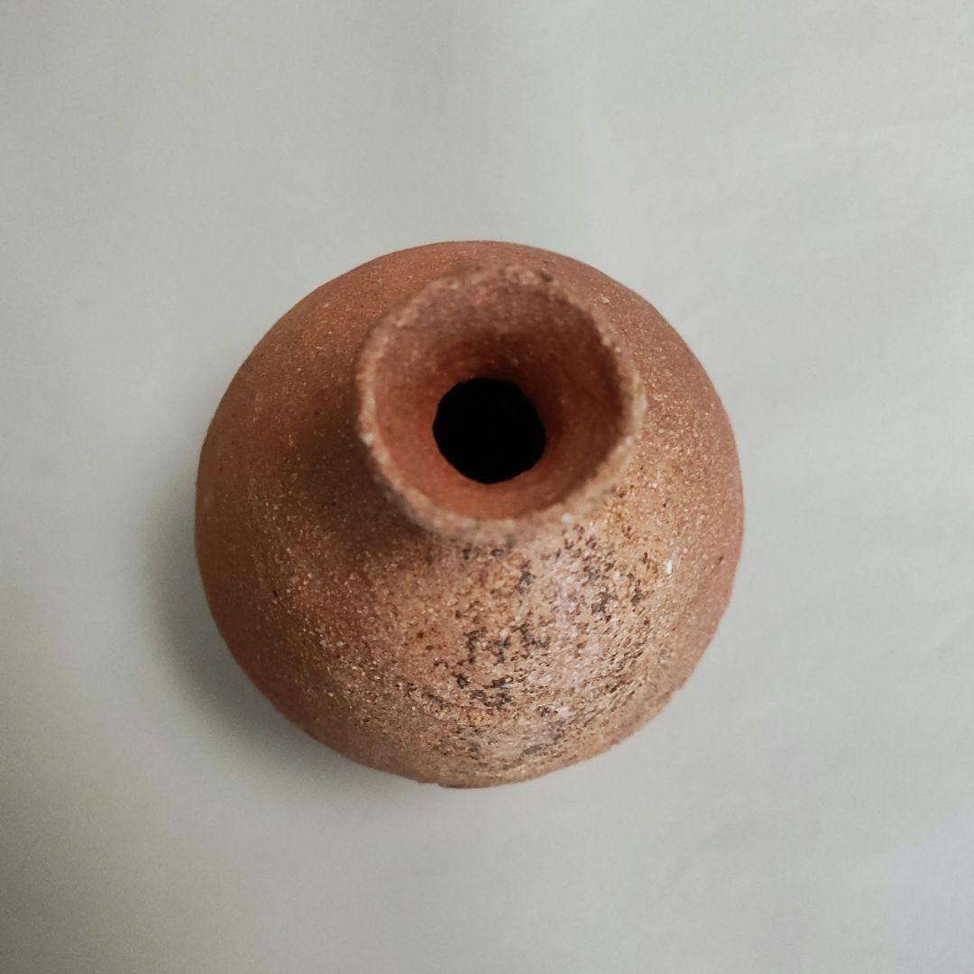 杉本貞光　寺垣外窯　信楽左馬徳利ぐい呑　信楽焼