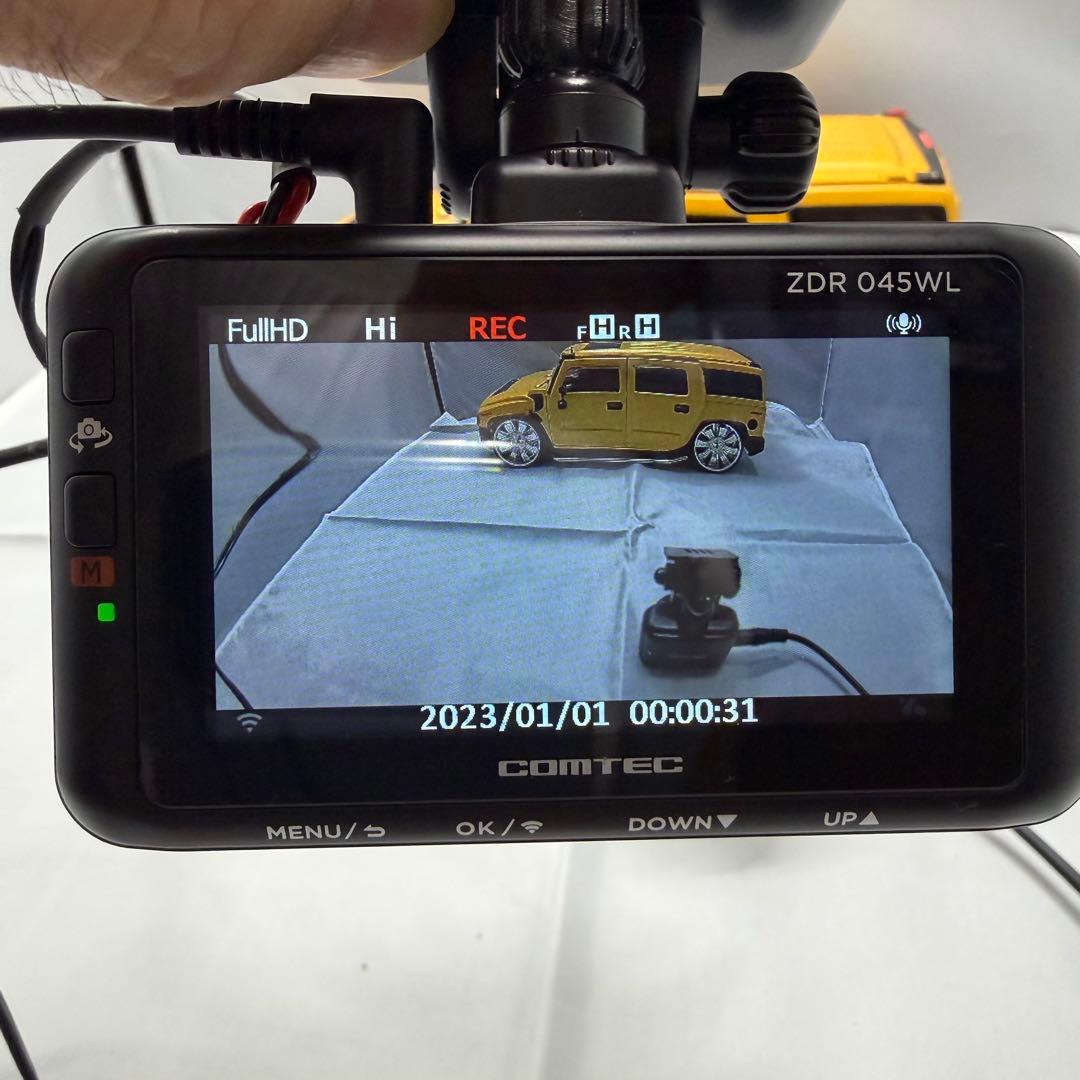 comtec コムテック ドライブレコーダー ZDR045WL 中古品