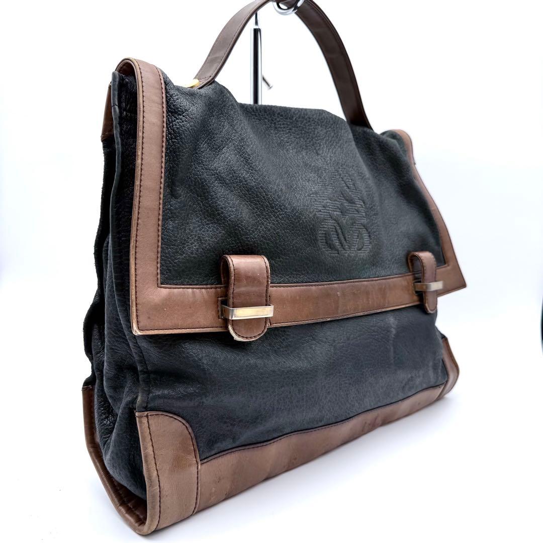 LOEWE ロエベ　アナグラム　ブリーフケース　ビジネスバッグ　ヴィンテージ