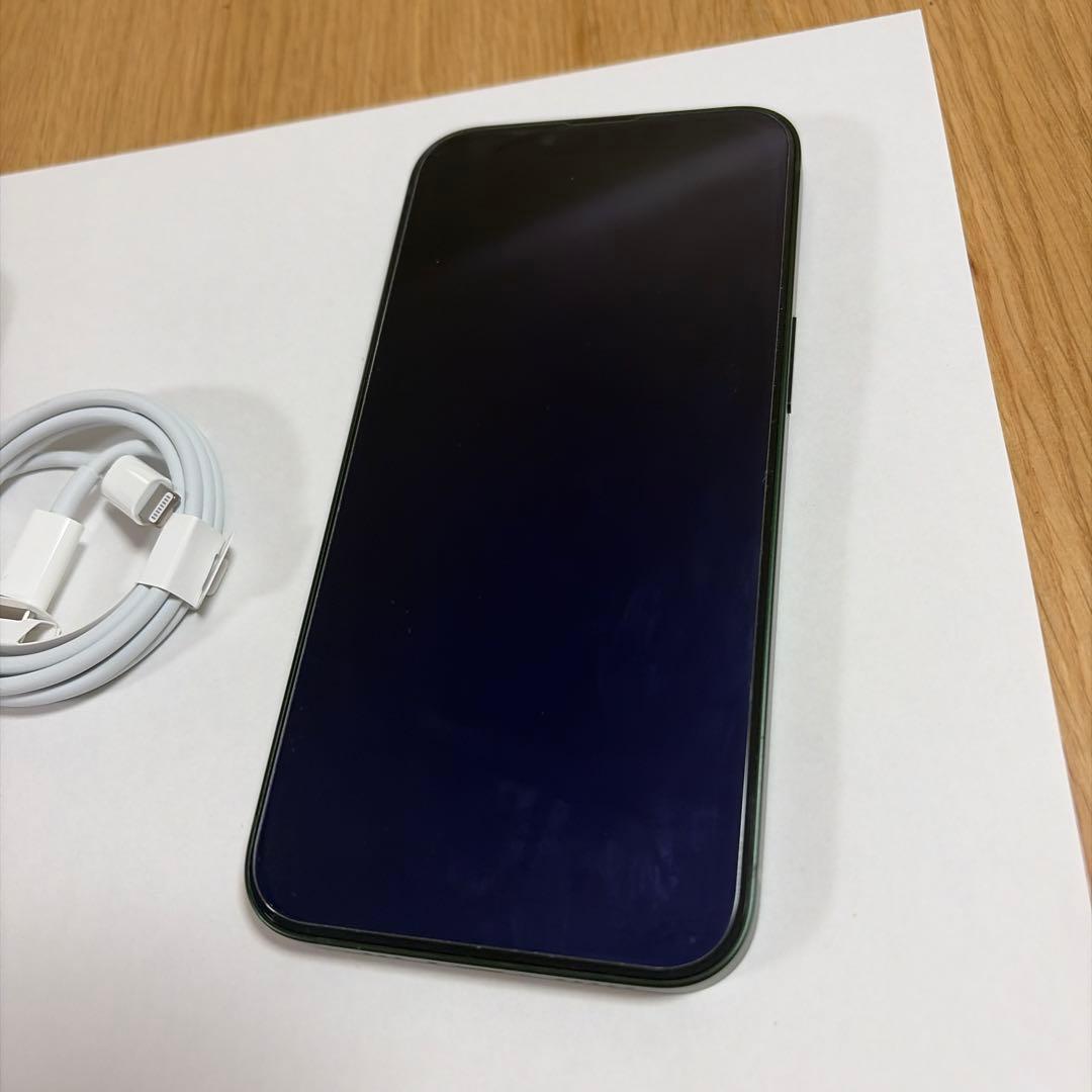 iPhone13 グリーン　128GB