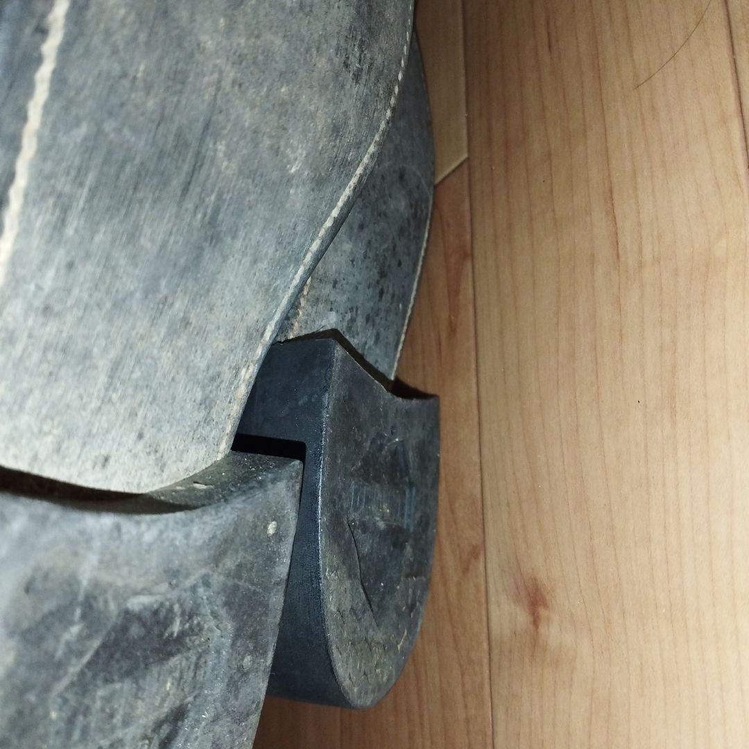 ロングレザーブーツ　本革　乗馬ブーツ　25.5　定価10万以上！