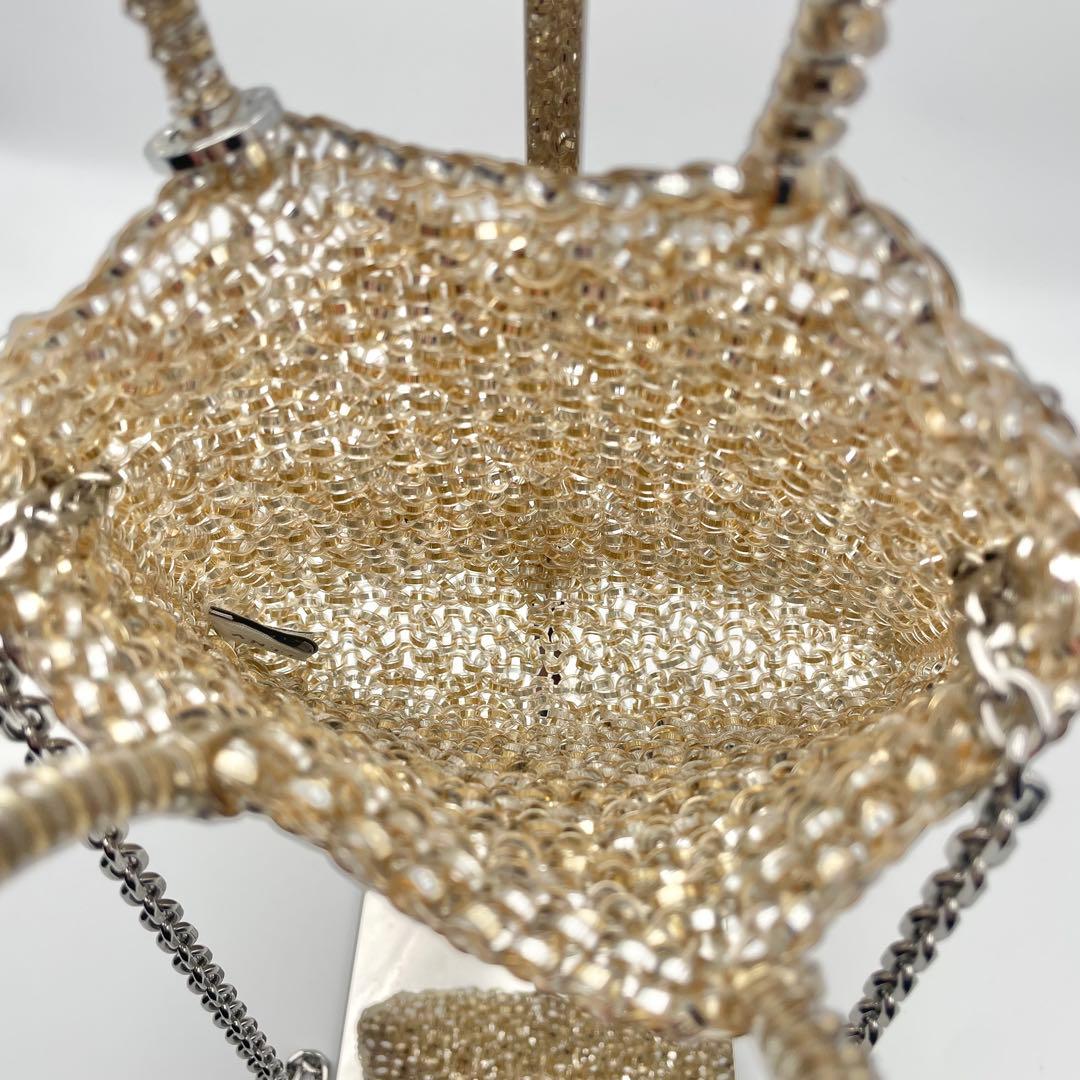 ANTEPRIMA アンテプリマ　ミニアトゥーラ　シルバーゴールド　ワイヤー