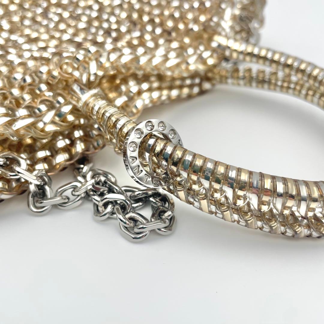 ANTEPRIMA アンテプリマ　ミニアトゥーラ　シルバーゴールド　ワイヤー