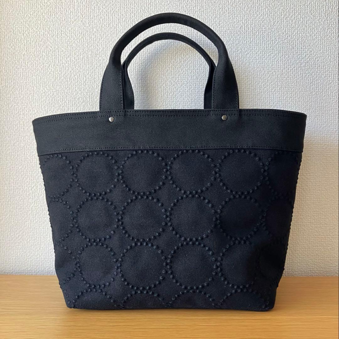 トートバッグ　dopタンバリン　ブラック