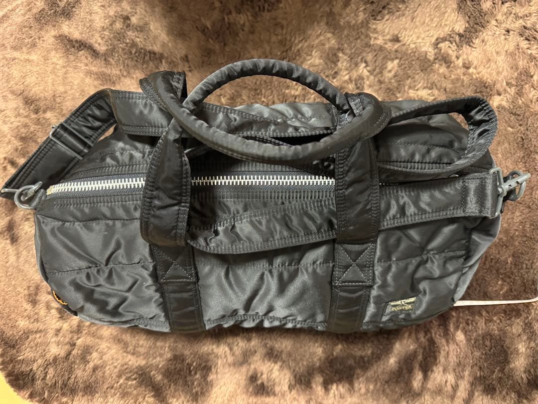 【美品】PORTER タンカー　ドラムバッグ　ボストンバック　2way