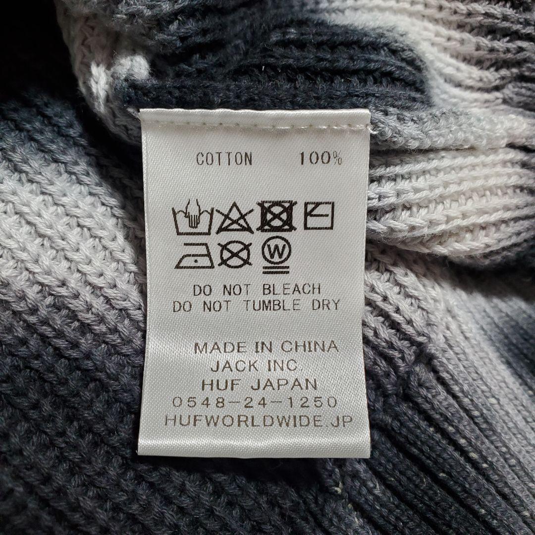 HUF　ハフ　タイダイ柄　ニット　セーター　L　22aw　しうまる様