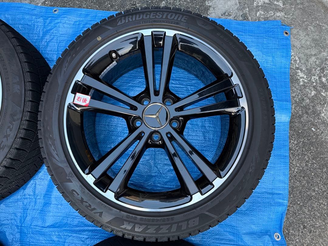 ベンツ ブリザック VRX3 スタッドレス純正ホイールセット FT