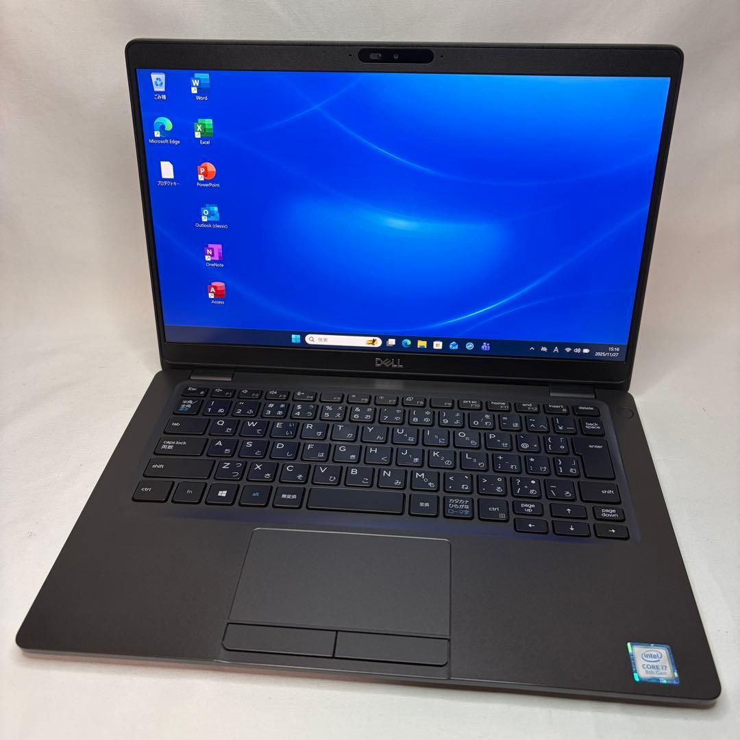 美品 Latitude 5300 第8世代 i7 16GB 512GB フルHD