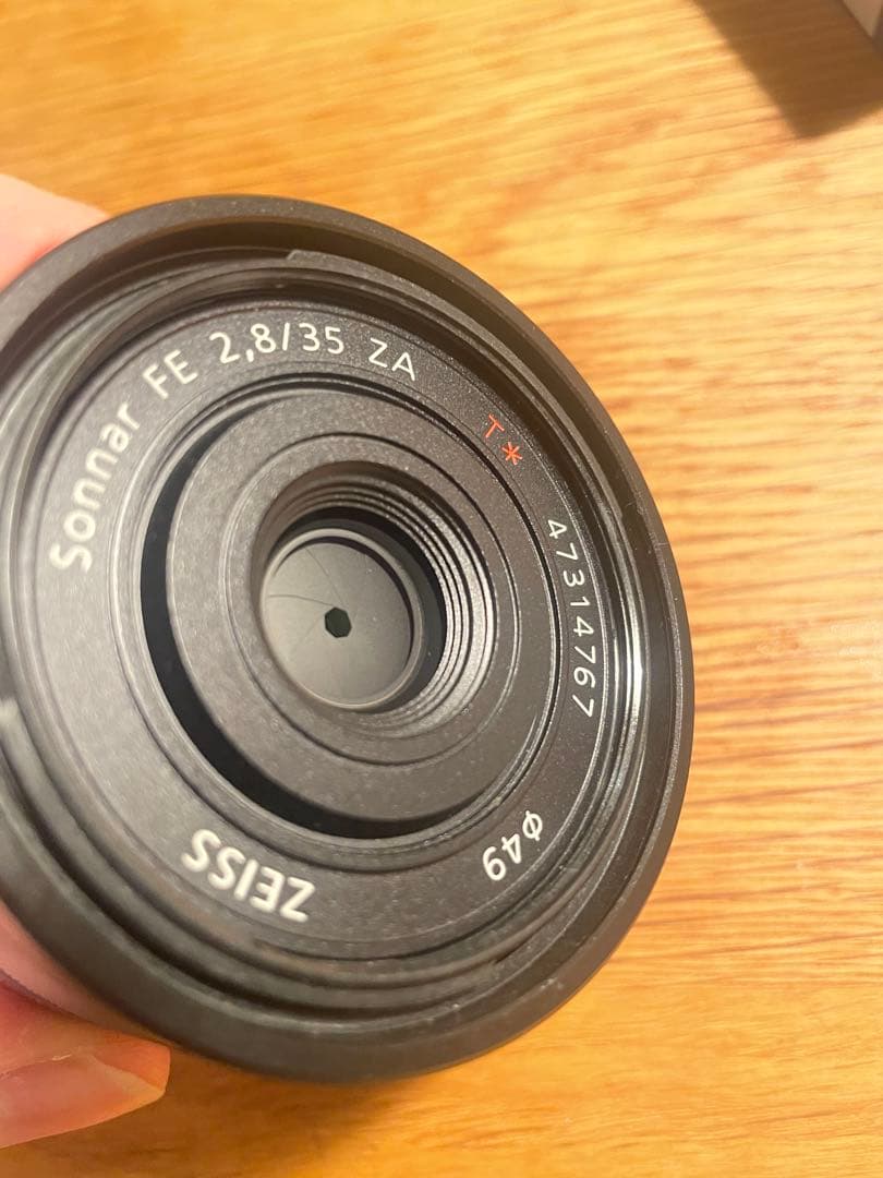 値下げ中　sony FE 35mm F2.8 ZA SEL35F28Z