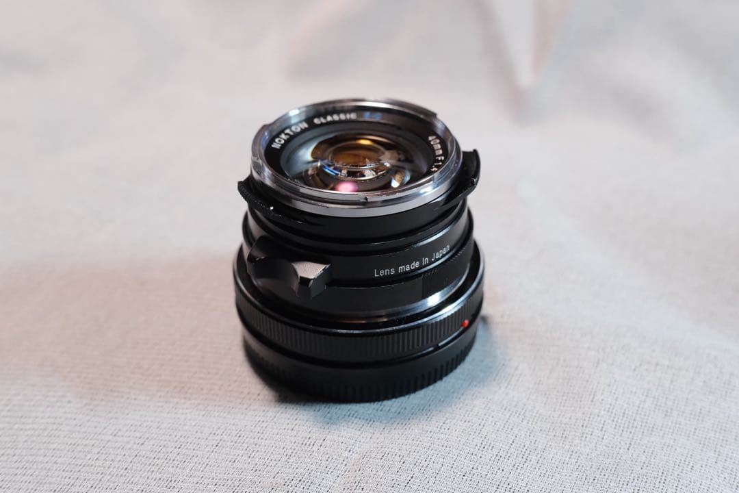 Voigtlander nokton 40mm f1.4 S.C. VMマウント