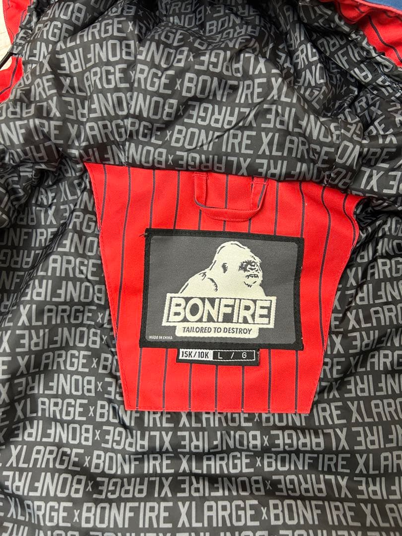 BONFIRE X-LARGE　コラボジャケット　スノボウェア　L　パーカー