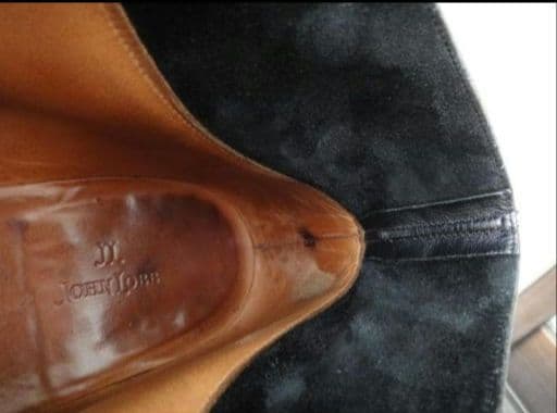 c*9様 美品ジョンロブ ロムゼイ 8.5E 8000ラスト ブラック チャッカ