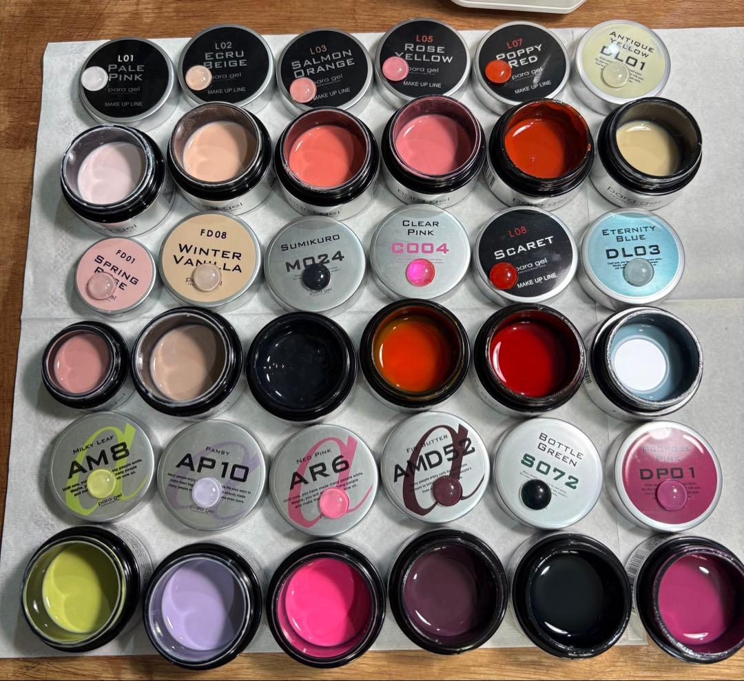 パラジェルカラー　パラライトセット