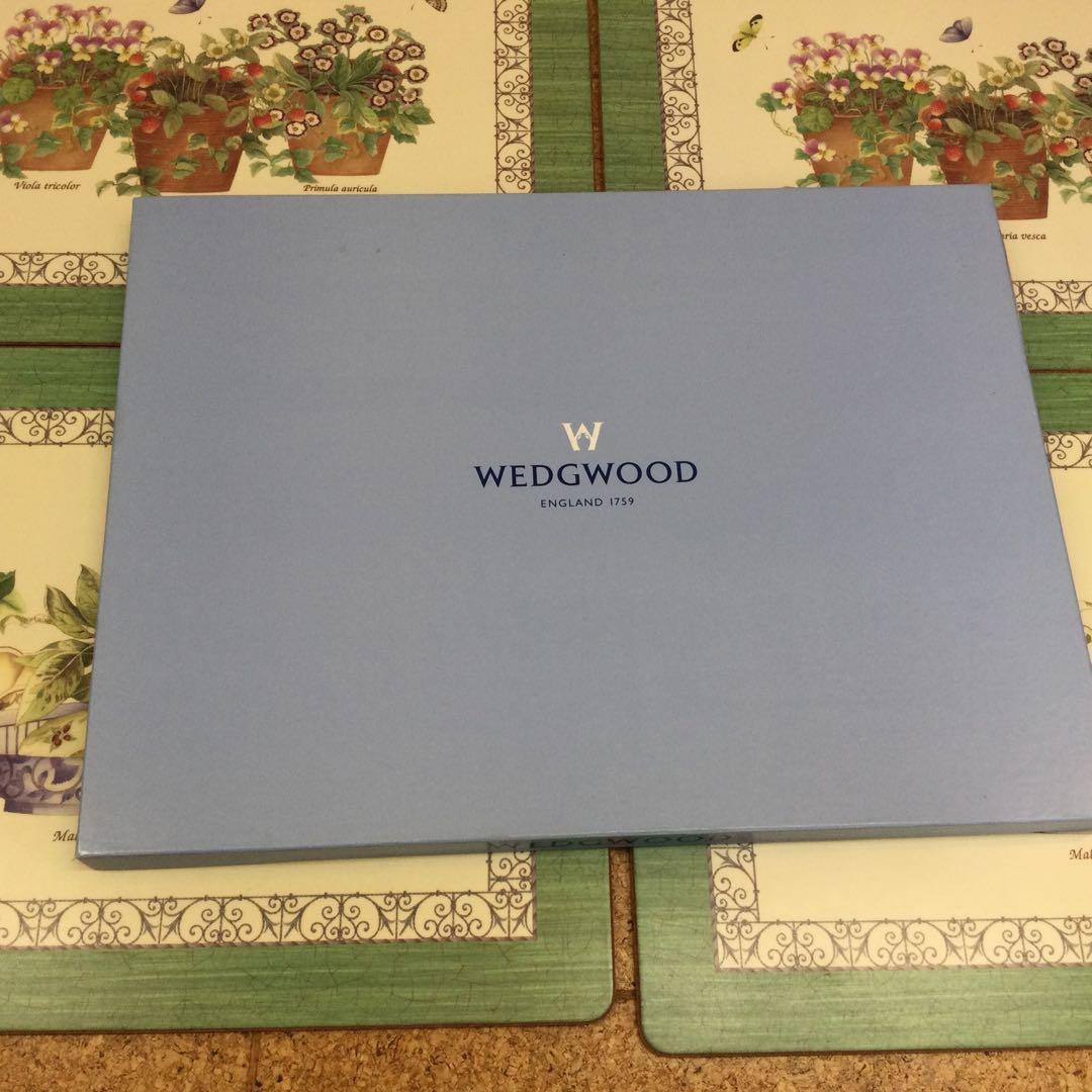 ウェッジウッドイギリス本社工場店舗で購入☆ランチマット　コルク4枚