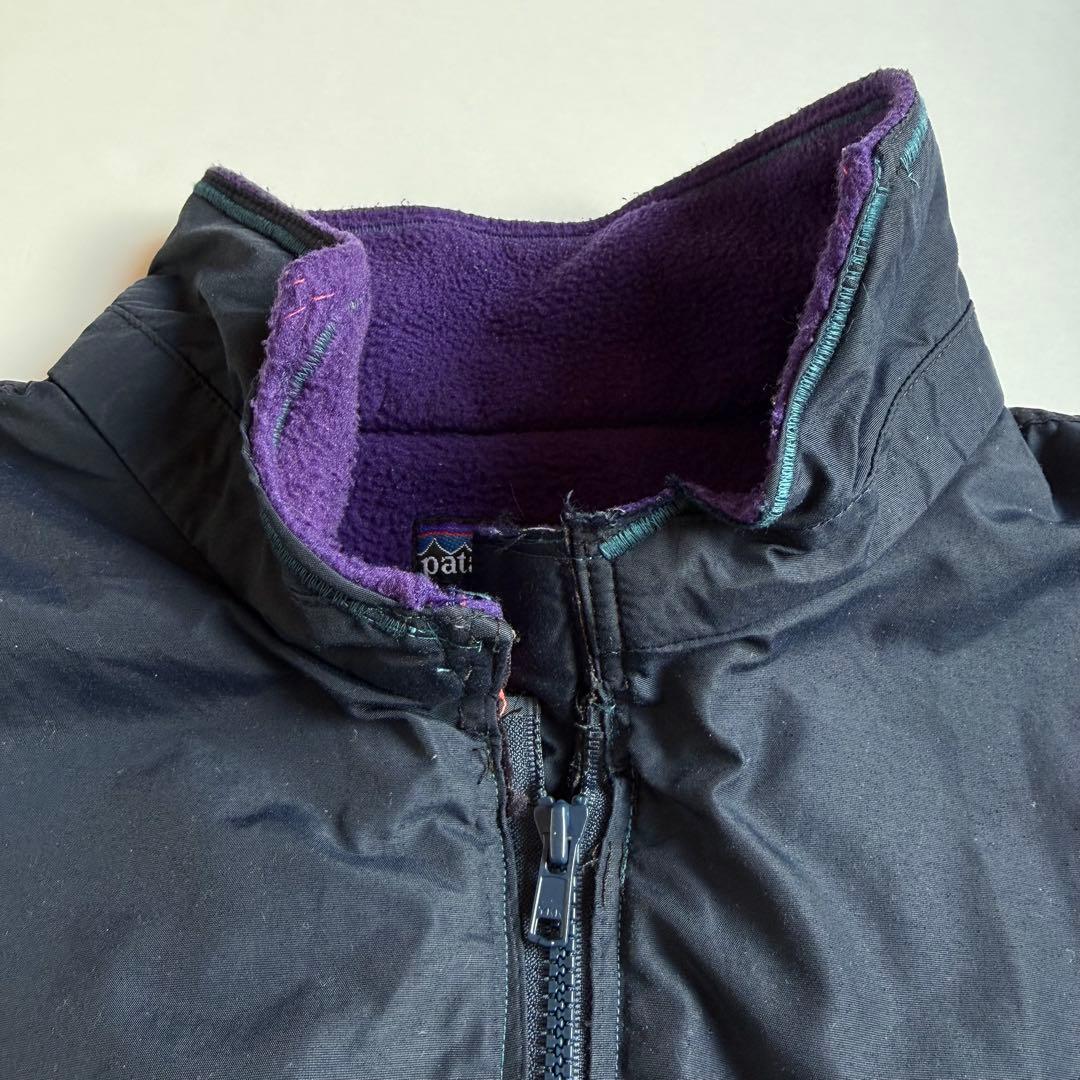 90's USA製 patagonia パタゴニア シェルドシンチラベスト XL