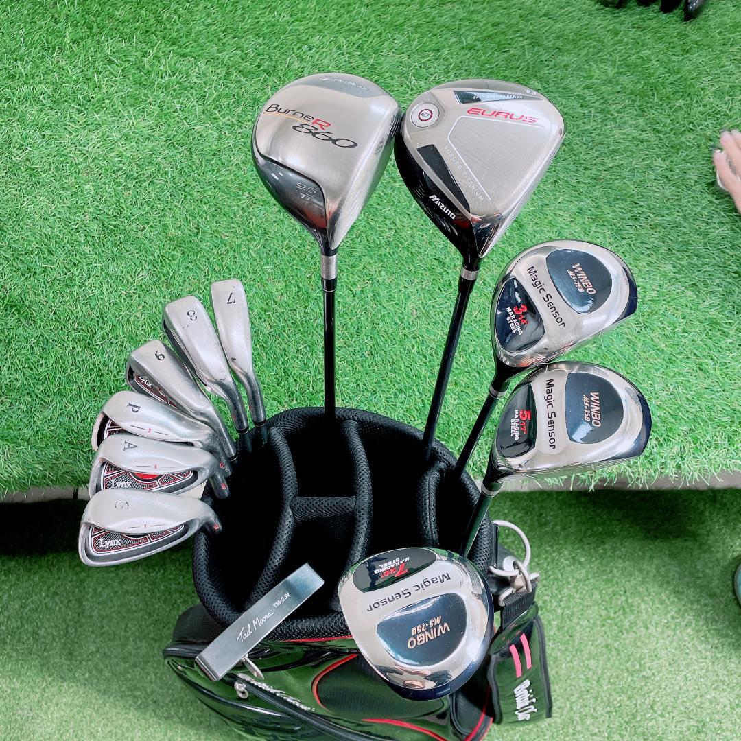 テーラーメイド　バーナー　初心者 メンズ ゴルフ 12本 セット N2400