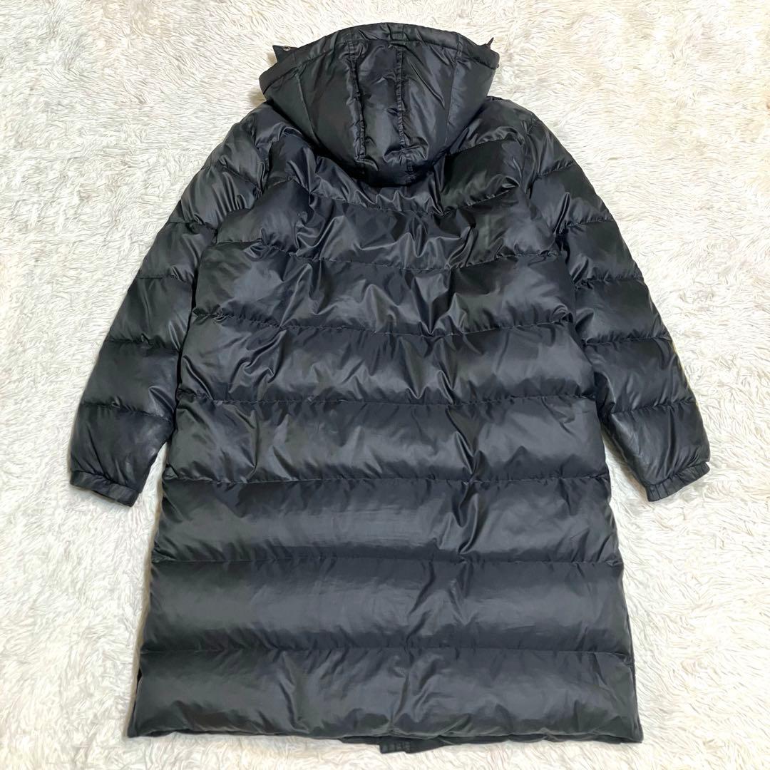 NIKE ナイキ ロングダウン ベンチコート スポーツ観戦 防寒 L 黒