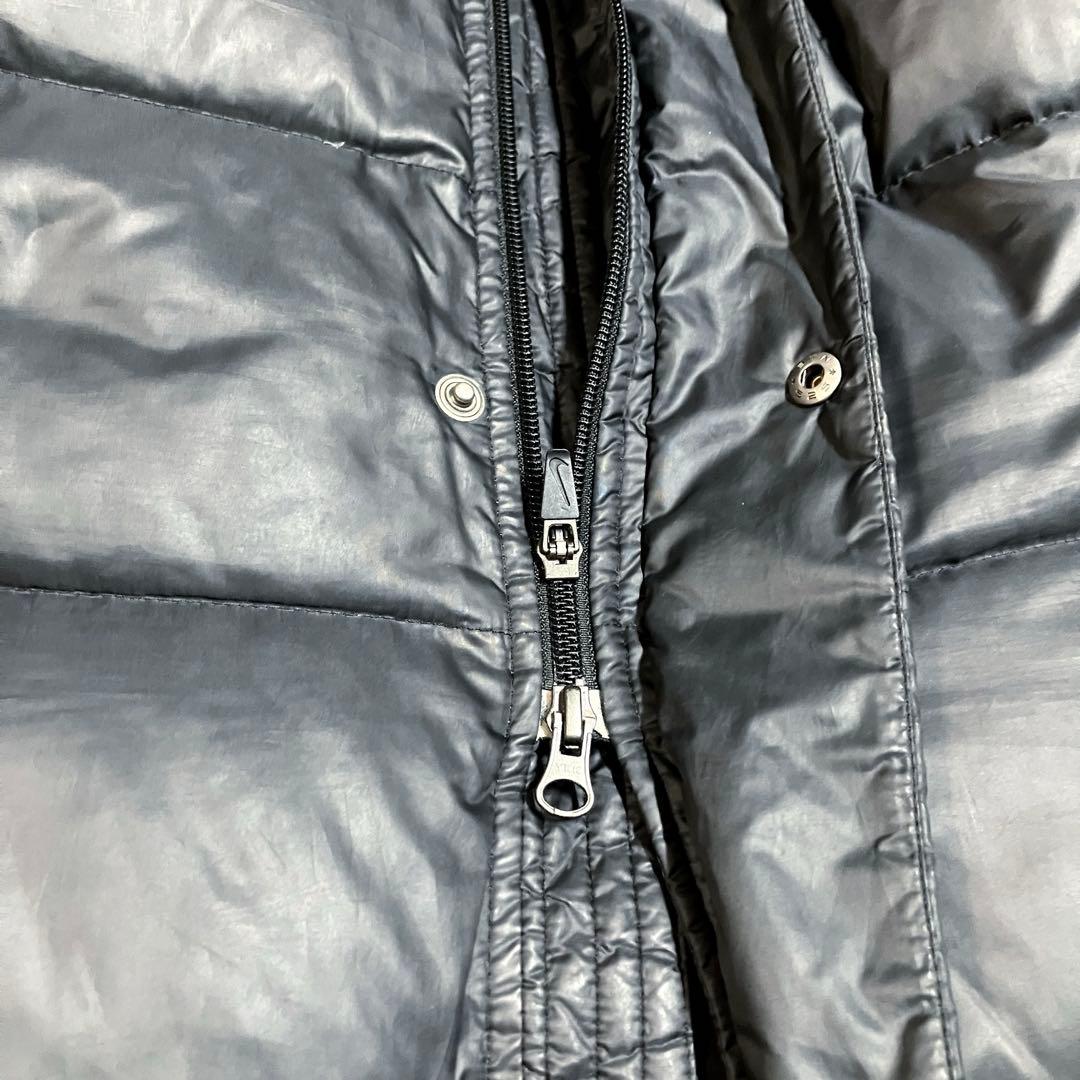 NIKE ナイキ ロングダウン ベンチコート スポーツ観戦 防寒 L 黒