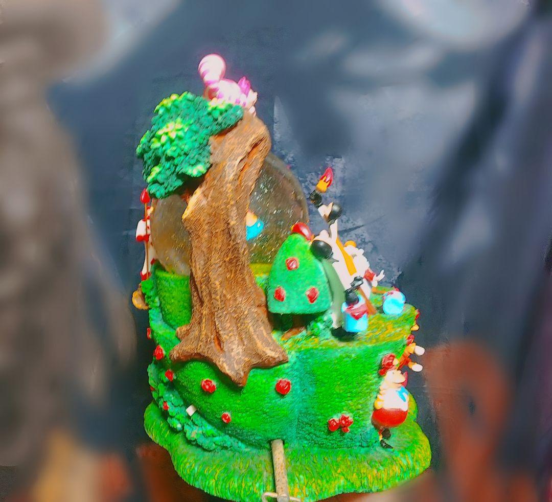 【不思議の国のアリス】激レア スノーグローブ オルゴール