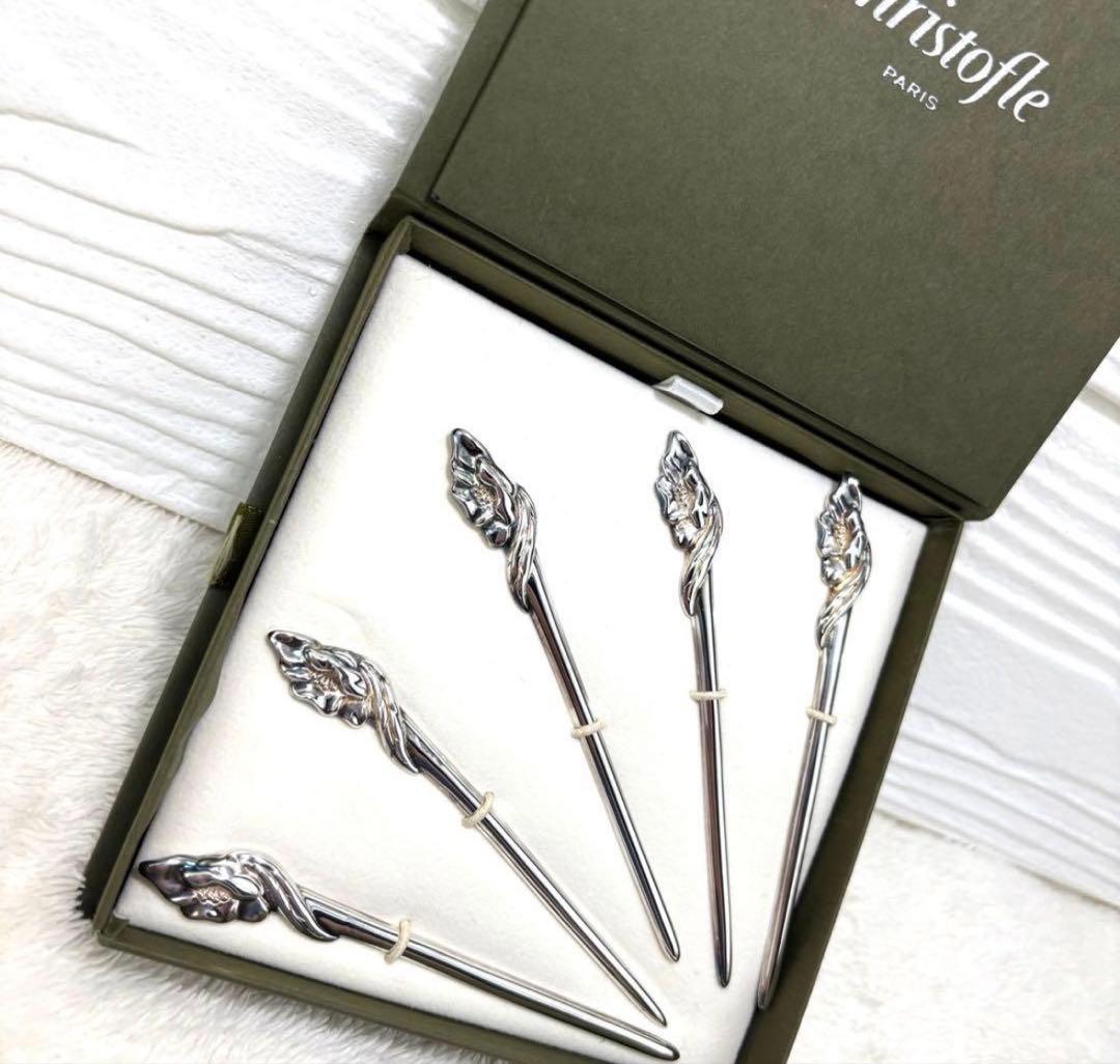 極希少✨廃盤品　CHRISTOFLE クリストフルベルエポック　カクテルピック