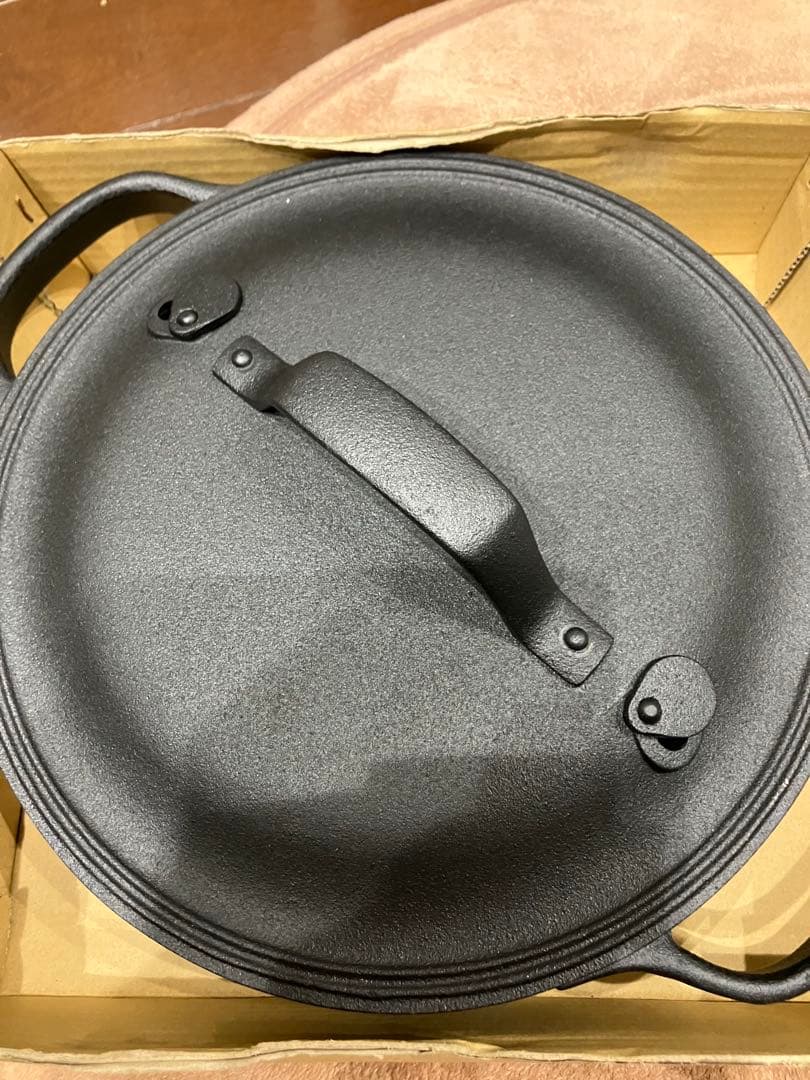 ふとっちょ 様 OIGEN 南部鉄器 クックトップ 丸 浅型 24cm