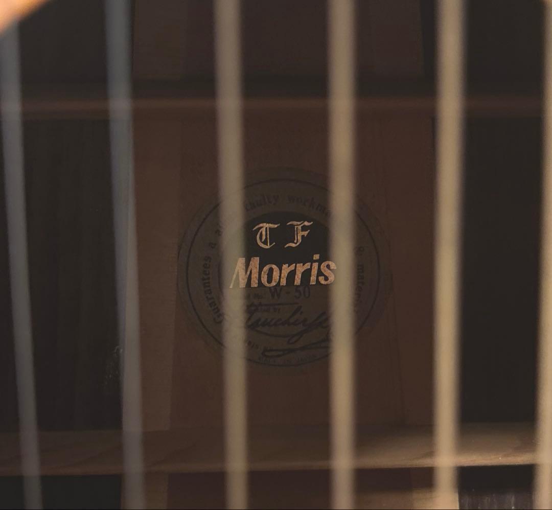 希少 左用 T.F.MorrisW-50ヴィンテージ アコースティックギター