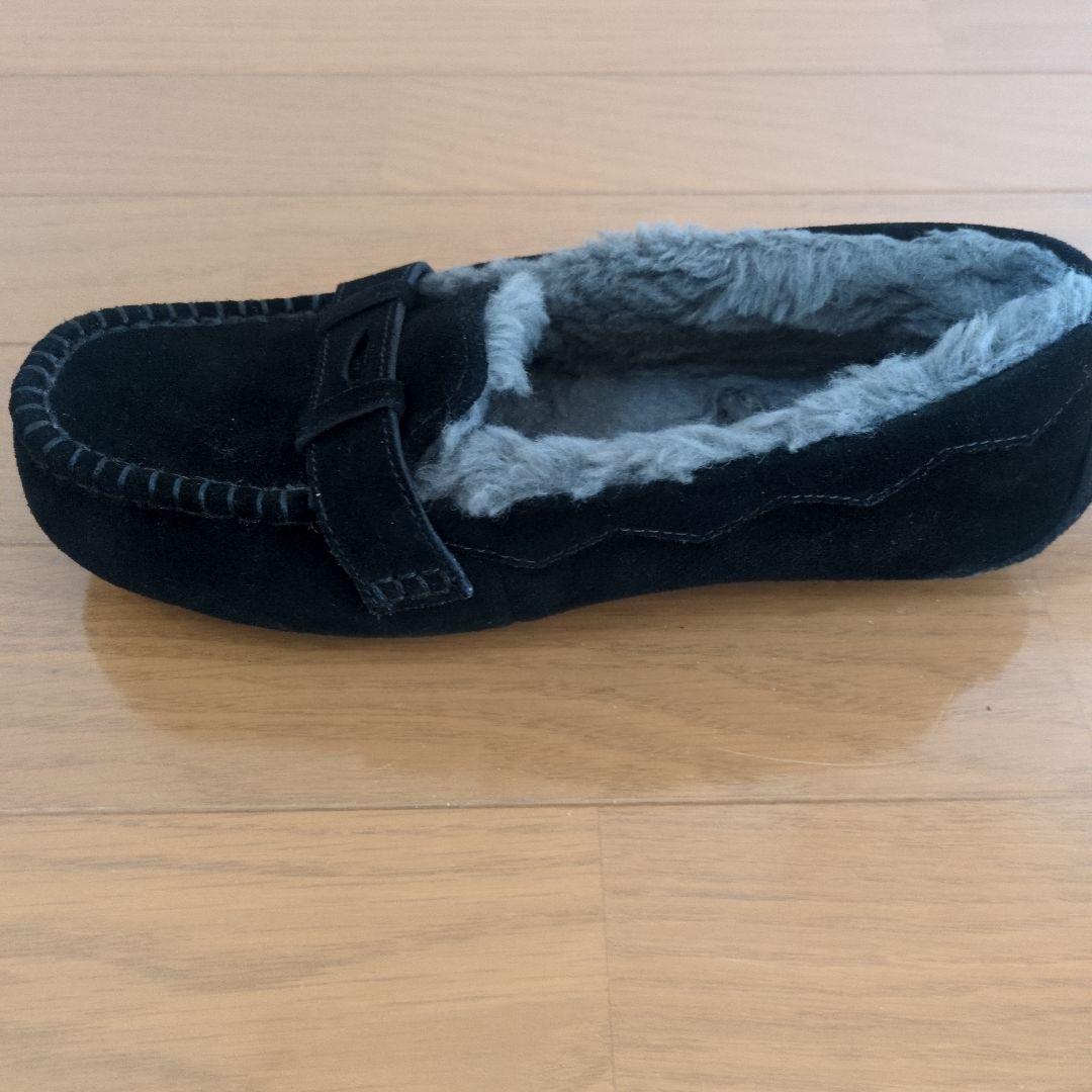 UGG モカシン 24cm ブラック