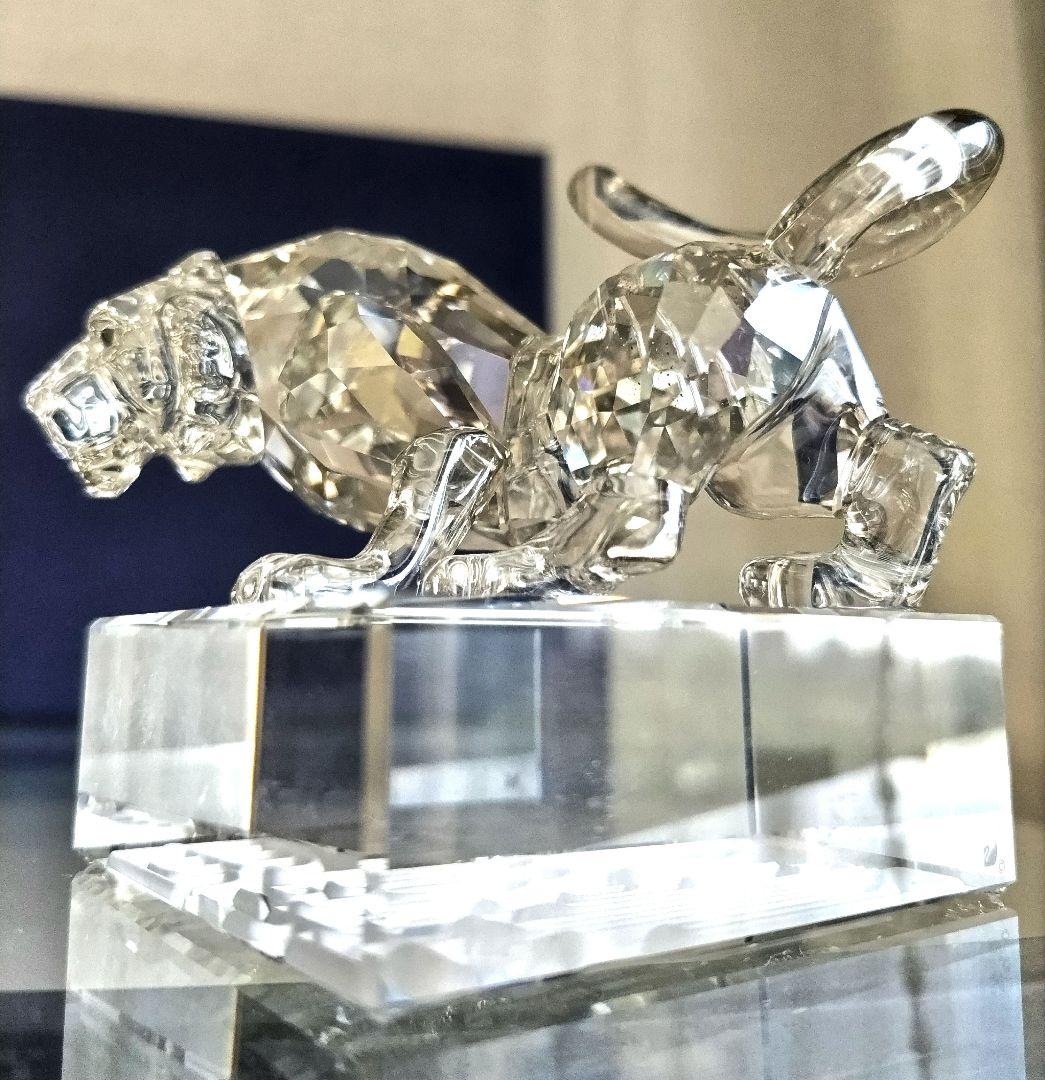 スワロフスキー 十二支　干支 タイガー トラ 虎 置物　廃番品