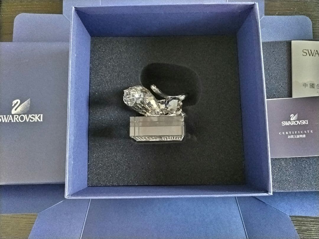 スワロフスキー 十二支　干支 タイガー トラ 虎 置物　廃番品