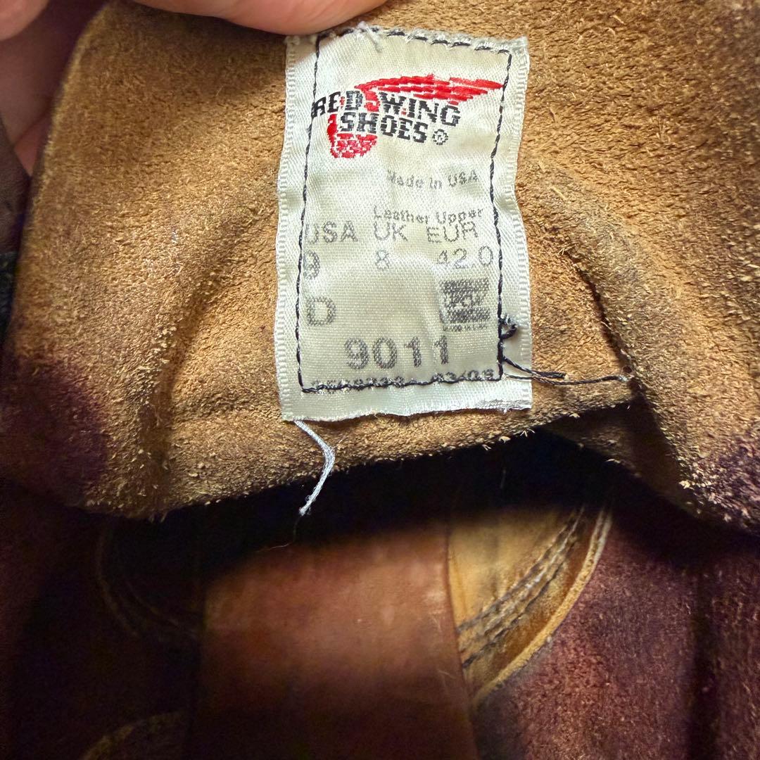 【ソール、ヒール交換済み】レッドウィング ベックマン 9011 サイズ:9D