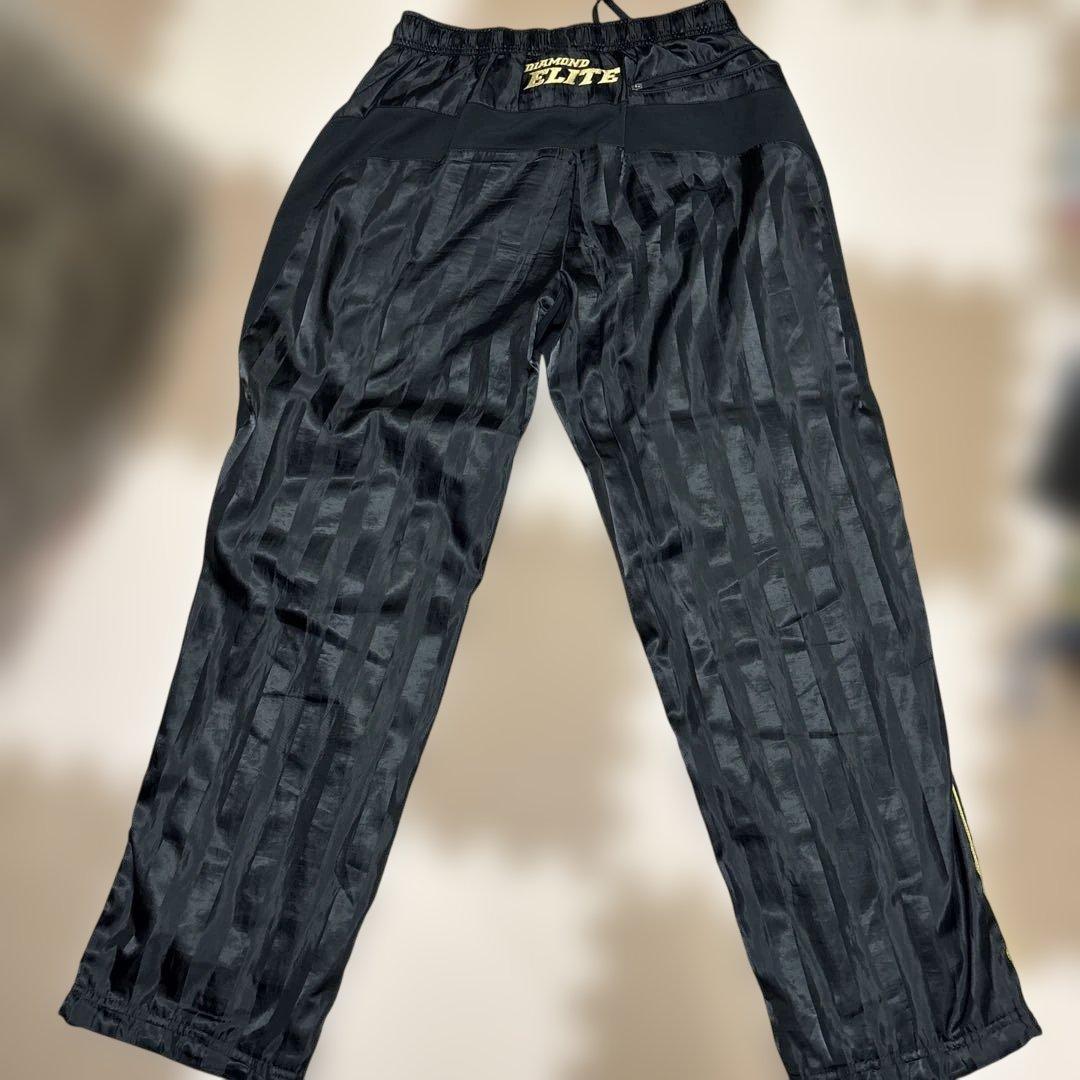 ナイキ DIAMOND ELITE セットアップ　ブラック/ゴールド　Ｌ