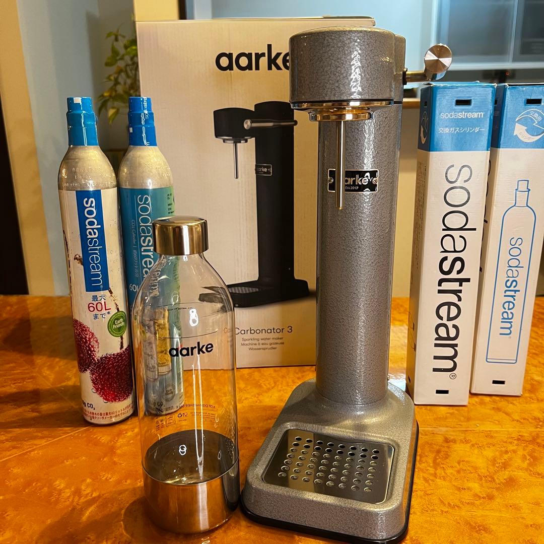 ほぼ未使用　AARKE CARBONATOR カーボネーター3 ハンマードグレー