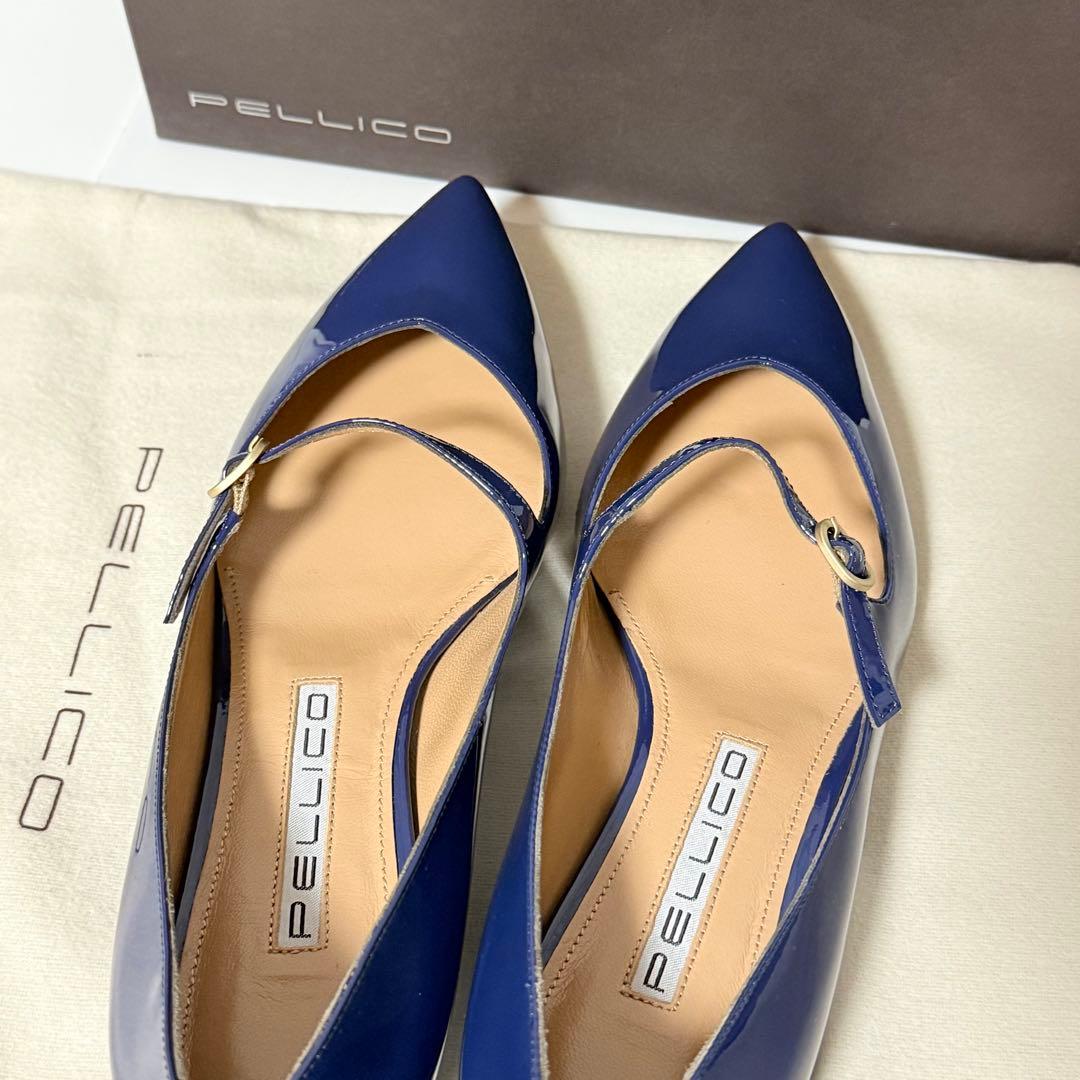 ⭐️新品未使用⭐️　PELLICO　ANDREA 10 フラットシューズ　ブルー