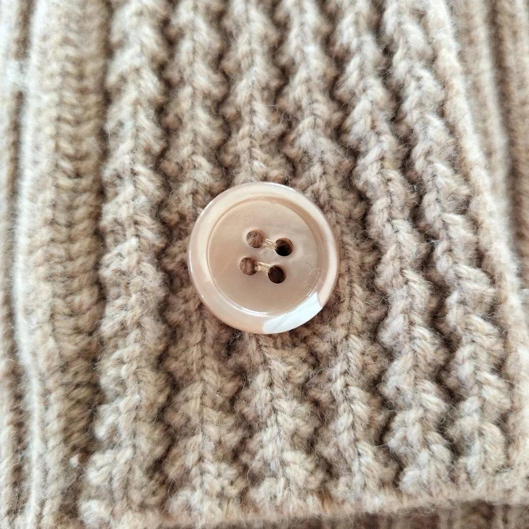 ドゥロワー　drawer　ウールカシミヤ　カーディガン　88000円　サイズ１